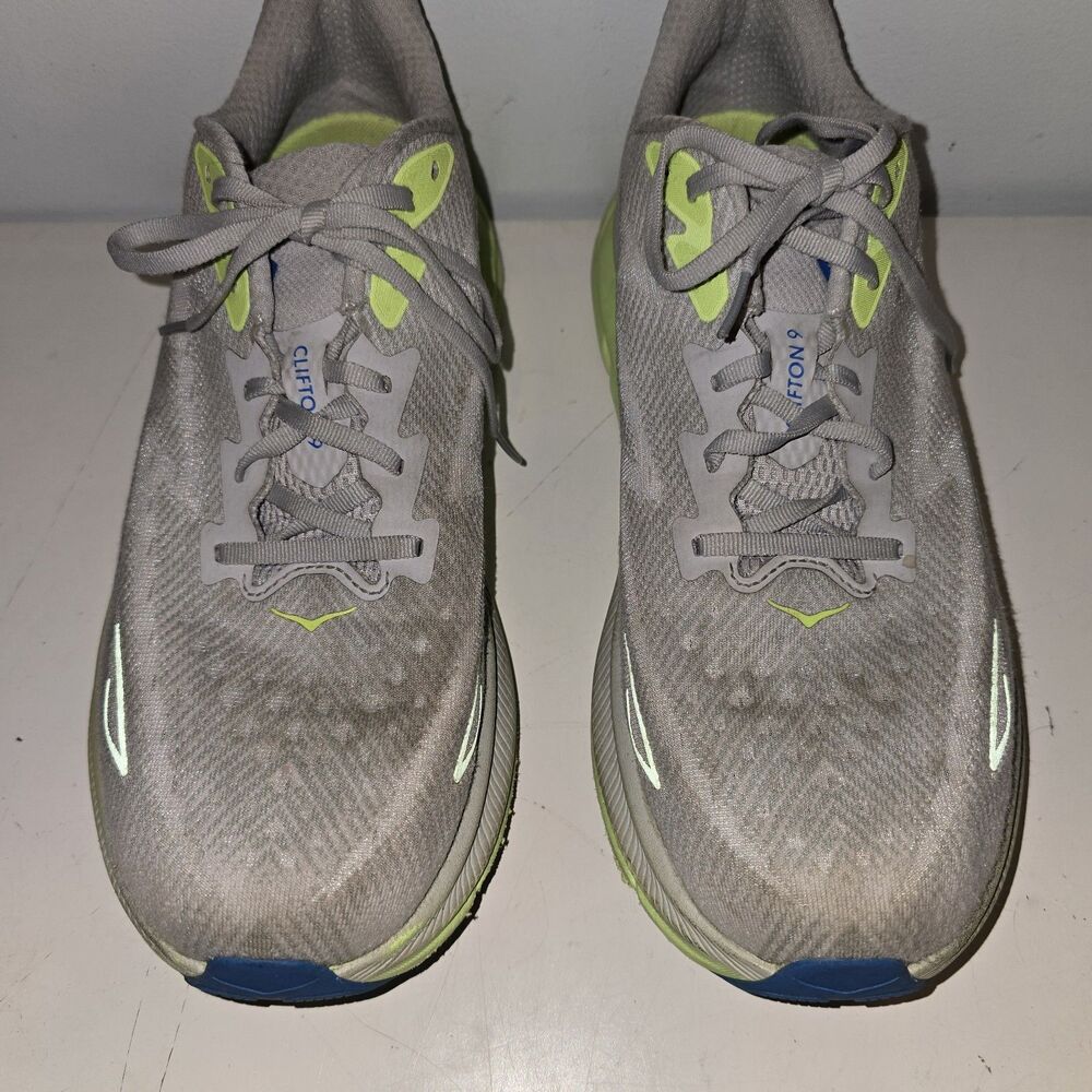 Hoka One One Clifton 9 Mens Size 12 2E Running Shoes Gym Sneakers
